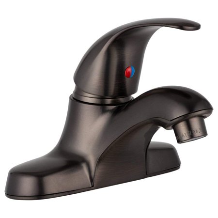 Heavy Duty Single Lever Arc RV Lavatory Faucet - Venetian Bronze