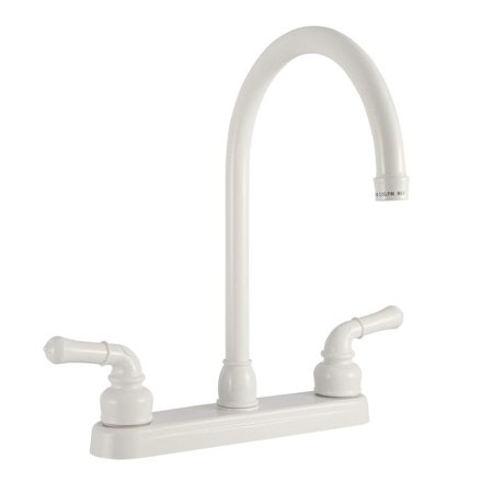 J-Spout RV Kitchen Faucet - White