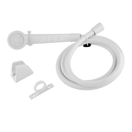 RV Shower Head & Hose - White