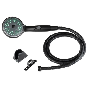 Premium RV Hand Held Shower Wand & Hose Kit - Matte Black