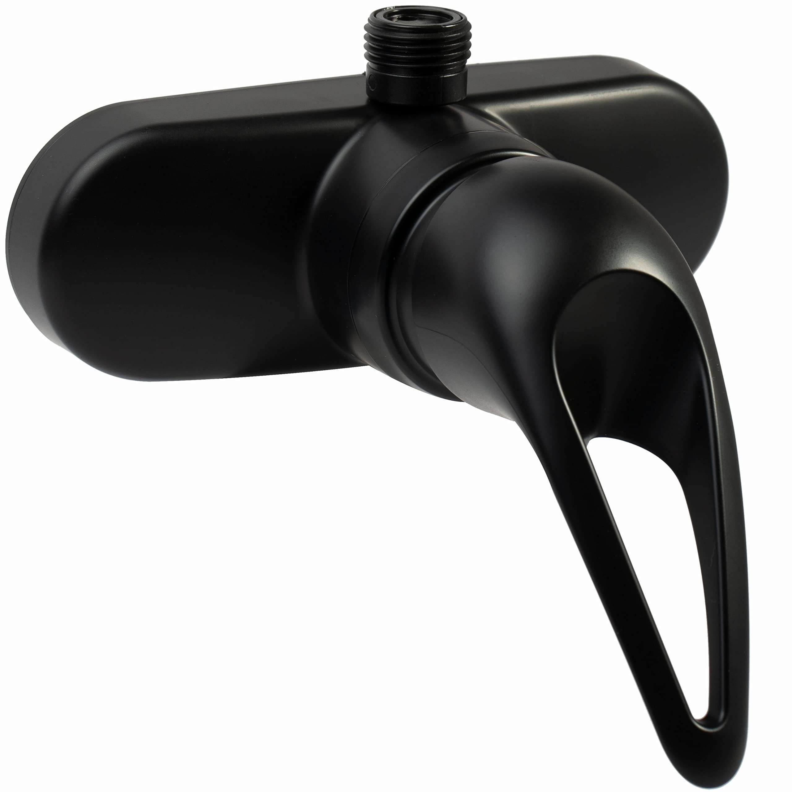 SINGLE LEVER RV SHOWER FAUCET  MATTE BLACK