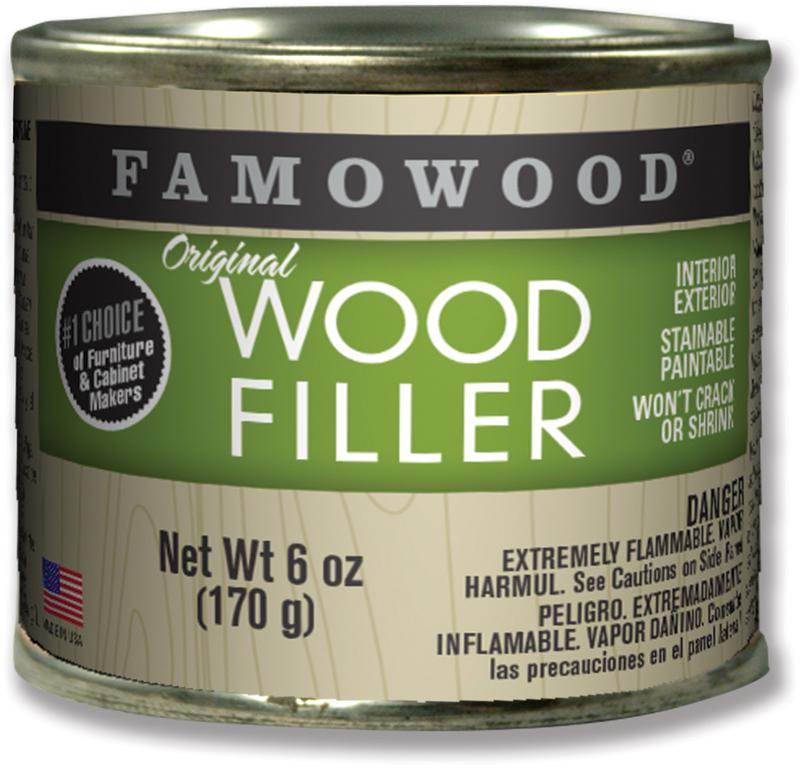 36141128 1/4Pt Oak Solid Wood Filler