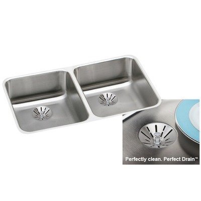 30-3/4X18-1/2 Double Bowl Undercounter Sink Gourmet Stainless Steel