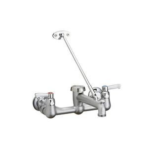 2 Handle Wall Mount Service SINK Faucet 2.2 Gallons Per Minute