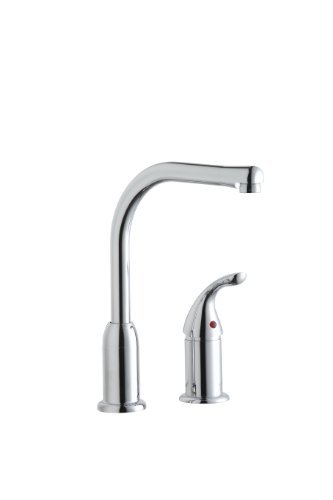 Ccy Lead Law Compliant Remote Handle Faucet With Spray Polished Chrome 1.5