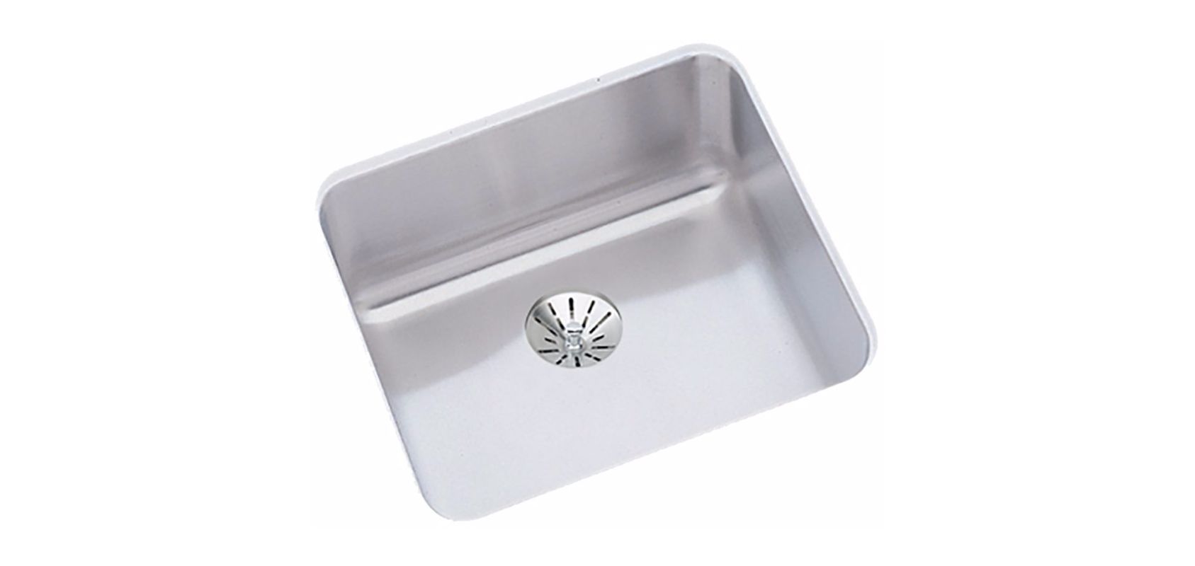 15 X 15 0 Hole Single Band Stainless Steel Undercounter Kitchen SINK Gourmet