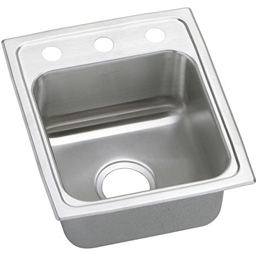 15 X 17 Three Hole Single Band Stainless Steel SINK Pacemaker