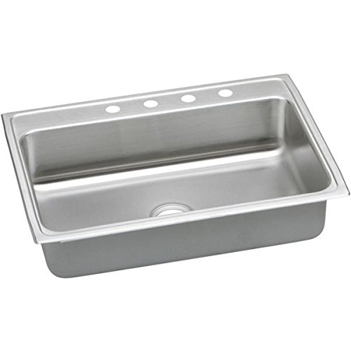 31 X 22 Three Hole Single Band Kitchen SINK *LUSTER Stainless Steel