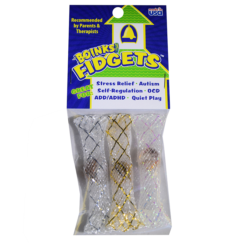 Glitzy Boinks Fidgets, Pack of 3