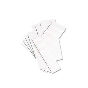 Blank Inserts for 42 Series Hanging File Folders, 1/5 Tab, 2", White, 100/Pack