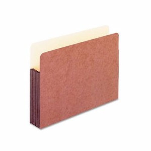 Watershed 5 1/4 Inch Expansion File Pockets, Straight Cut, Legal, Redrope