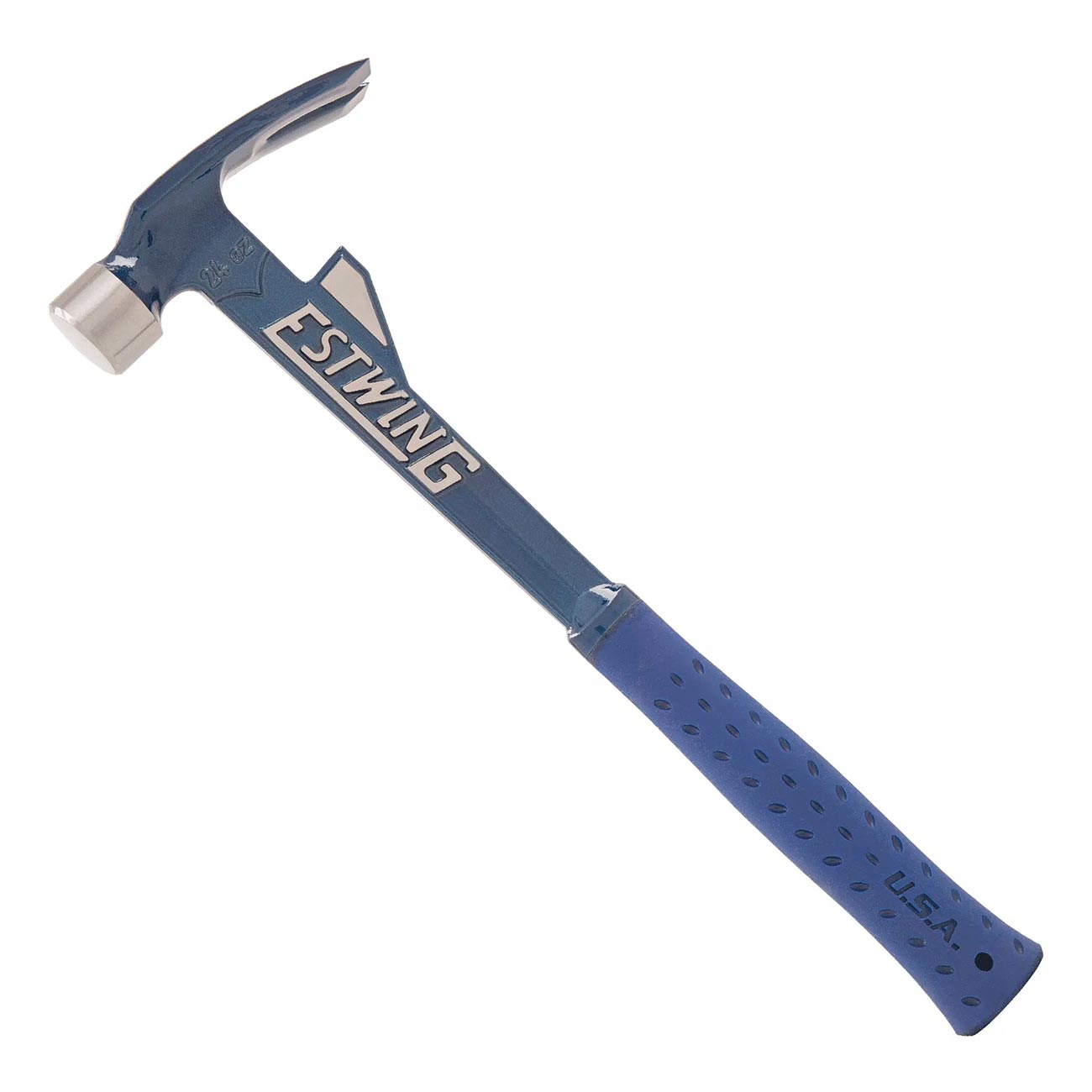 Estwing 24 oz. Smooth Face Hammertooth Hammer with Nylon-Vinyl Grip