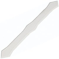 27229 Aluminum White Downspout Band