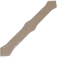 2522919 Aluminum Brown Downspout Band