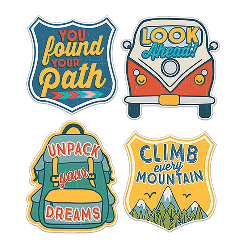 Adventurer Sticker Badges Stickers, Pack of 40