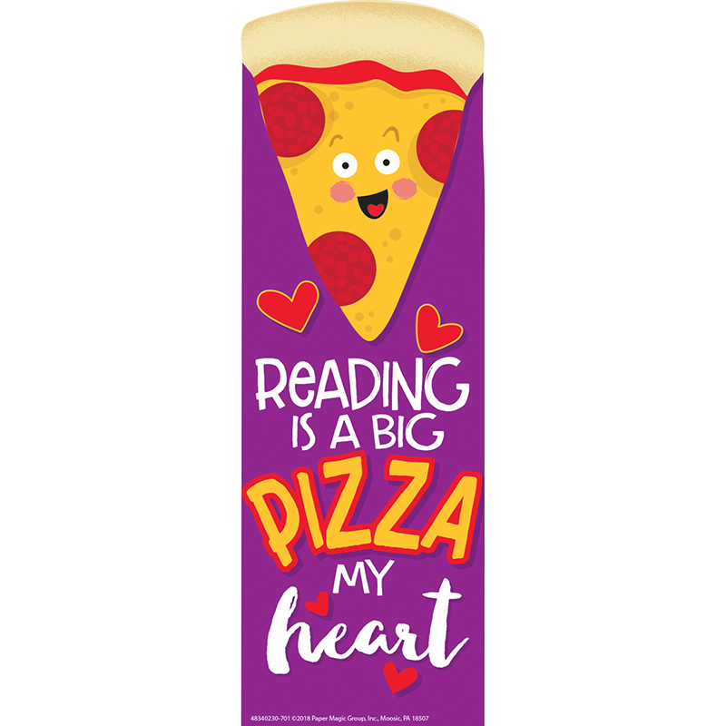 Pizza Scented Bookmarks, Pack of 24