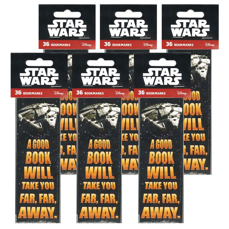 Star Wars Good Book Bookmarks, 36 Per Pack, 6 Packs