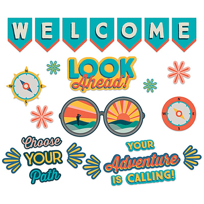 Adventurer Look Ahead Welcome Bulletin Board Set