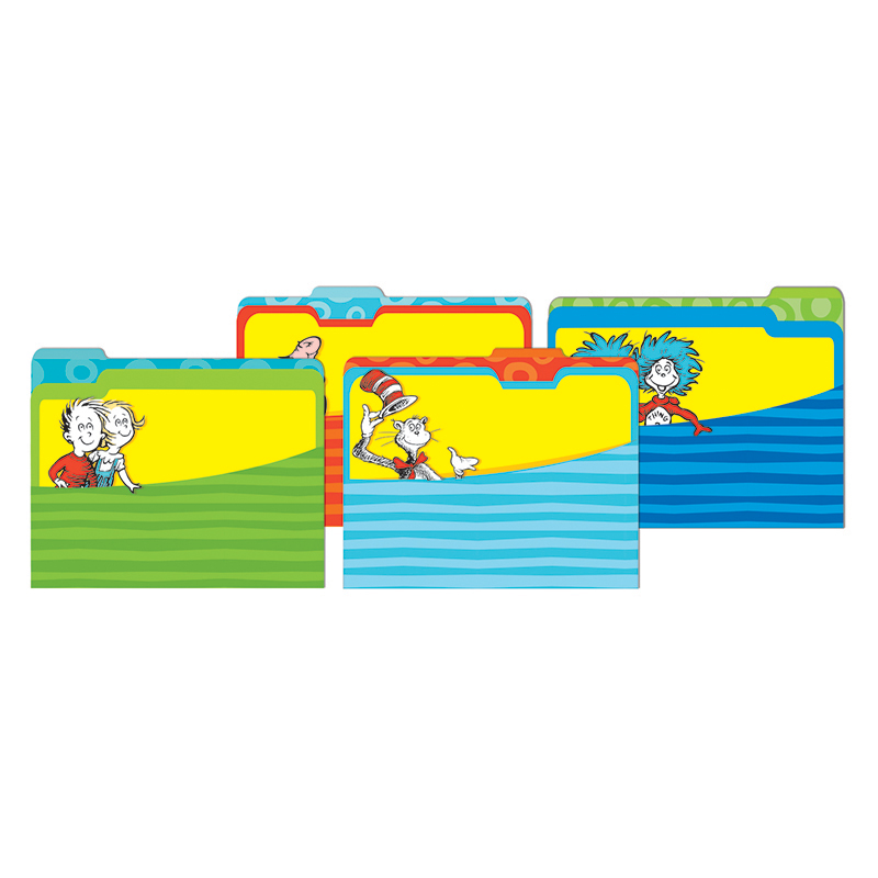 Dr. Seuss Classic File Folders, Pack of 4