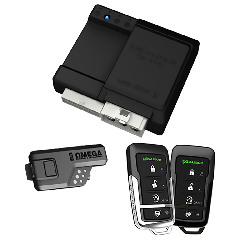 Excalibur Remote Start/Keyless Entry System with 3000 Foot Range