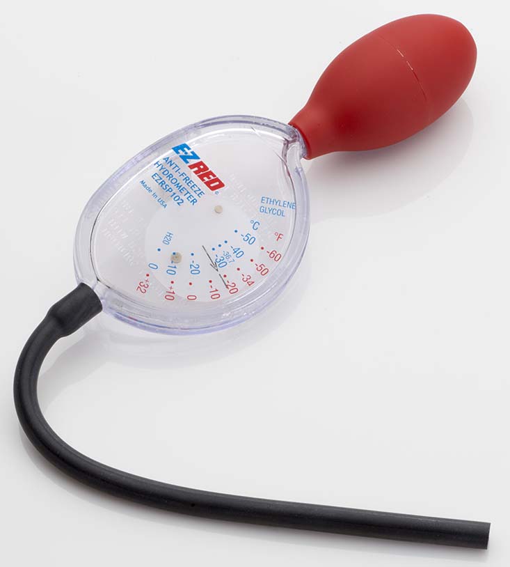 EZ RED Anti Freeze Hydrometer