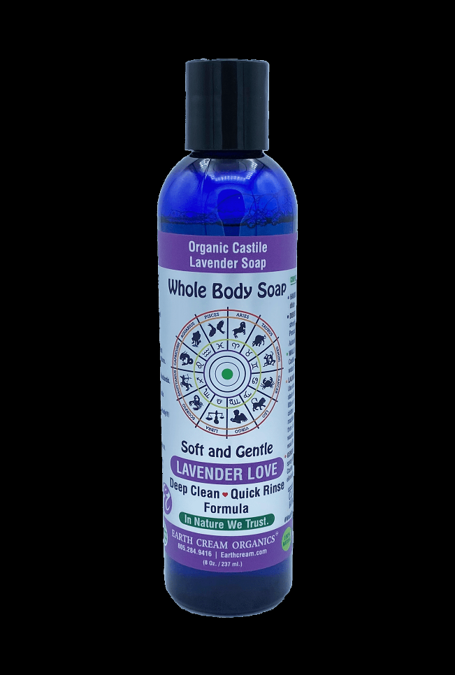 Organic Castile Liquid Soap, Lavender 12 pack (8 oz)