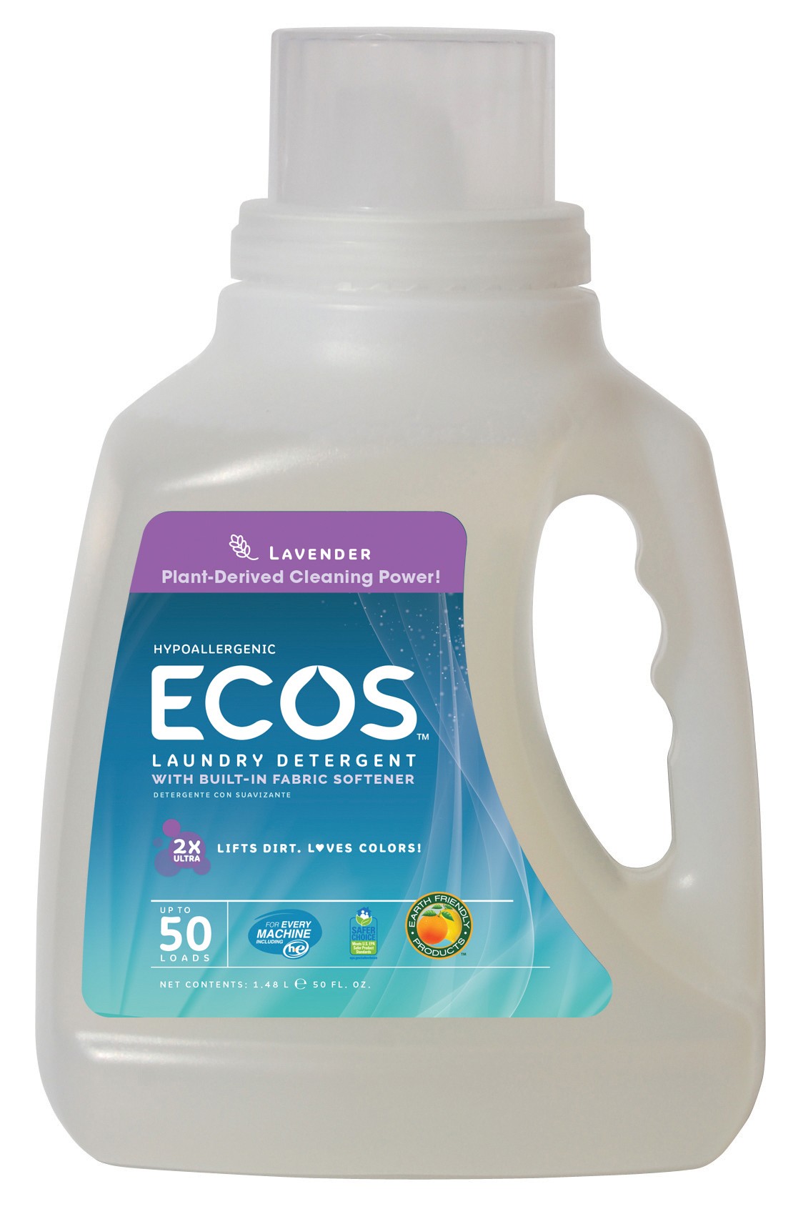 Earth Friendly Ecos Lavender Ultra (8x50OZ )