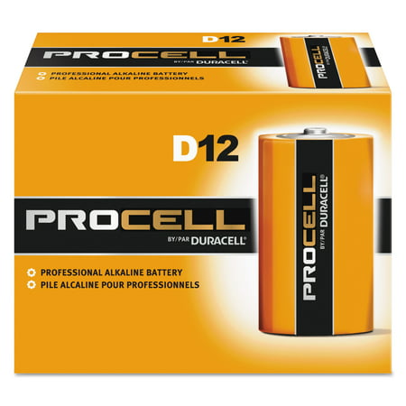 PROCELL D BATTERIES 12 PER BOX