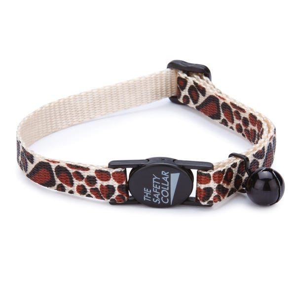 MT AnimalPrint Cat Collar