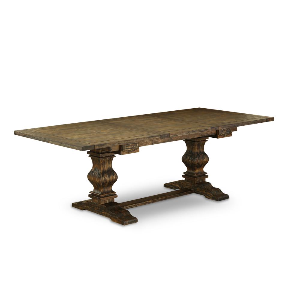 Table Top- Table Pedestal Parson Chairs, LAGA5-78-03