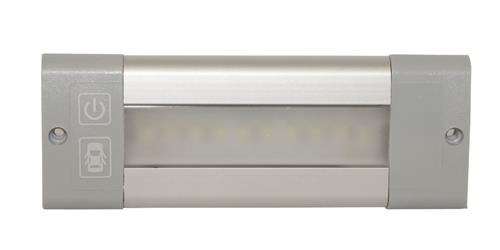 INTERIOR LIGHTING RECTANGULAR FLUSHMOUNT 5.4IN 12-24V W/SWITCH