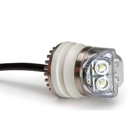 LED FLASHER: HIDE-A-LED, PLUG-IN, WIDE (4 LED), 12VDC, CLEAR