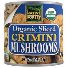 Native Forest Organic Sliced Crimini Mushroomss (12x7Oz)