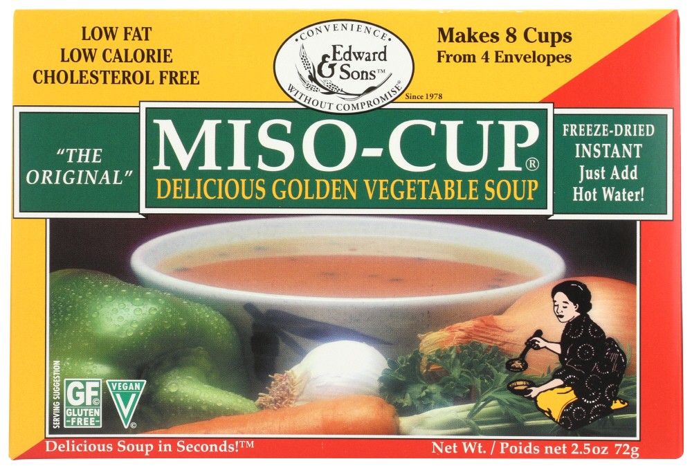 Edward & Sons Golden Light Miso-Cup (12x2.5 Oz)