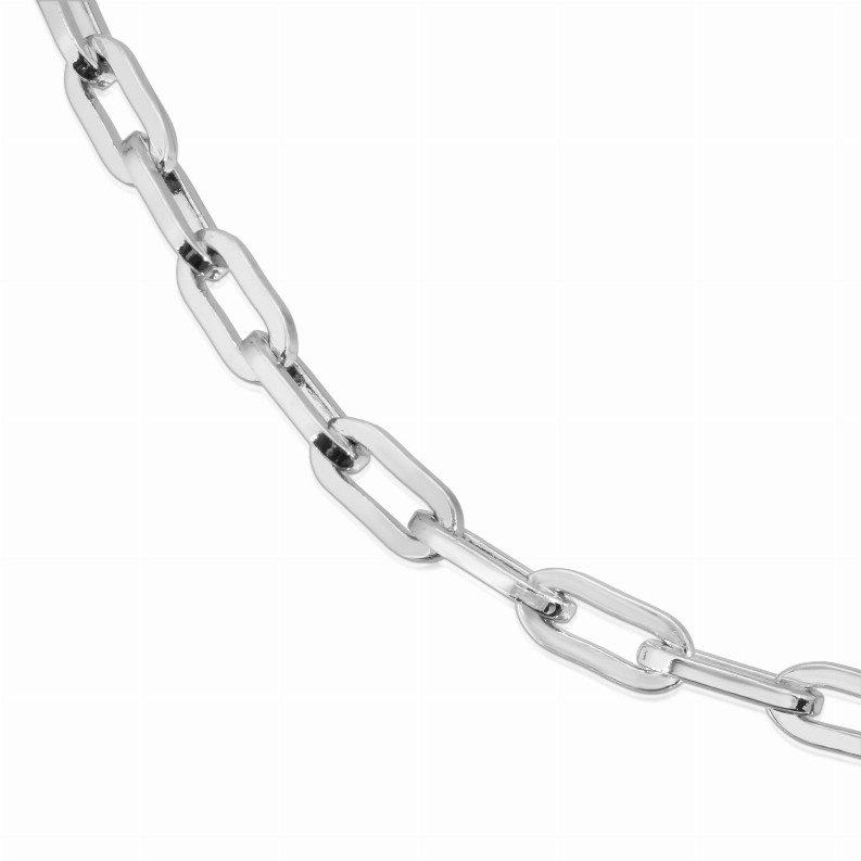 LINK EYEWEAR CHAIN - MEDIUM SILVER/CLEAR