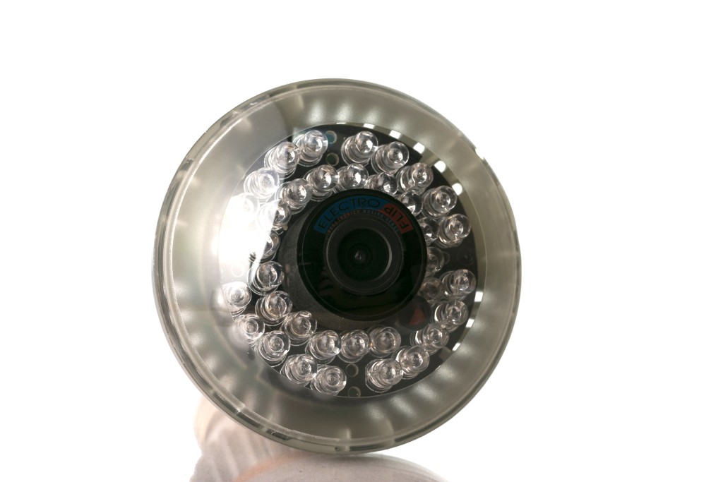 Storefront Surveillance CCTV Decoy Bulb Nightvision Security Camera DV