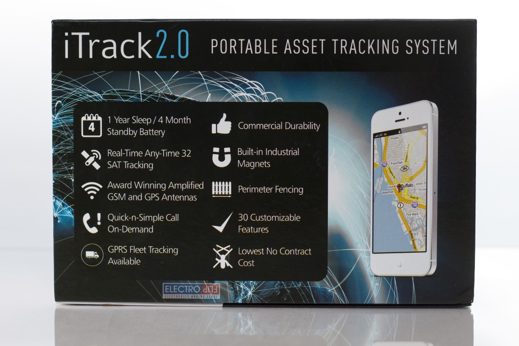 Parcel Tracking Thru SMS Reports w/ iTrack 2 Portable GPS Mini Tracker