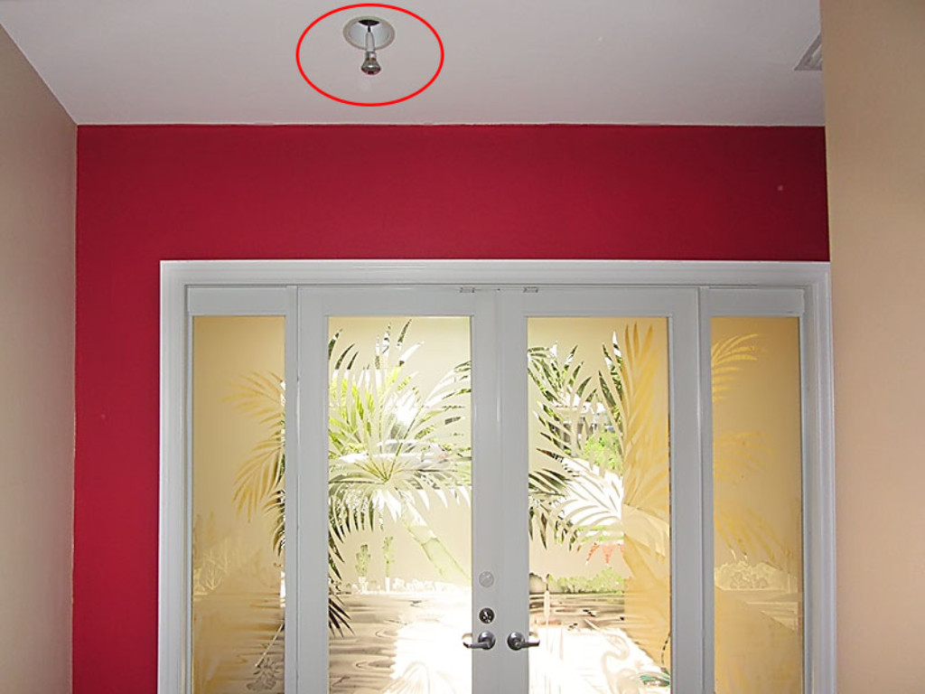 Nightvision Surveillance Camera Motion Detect Fake Garden Light Bulb