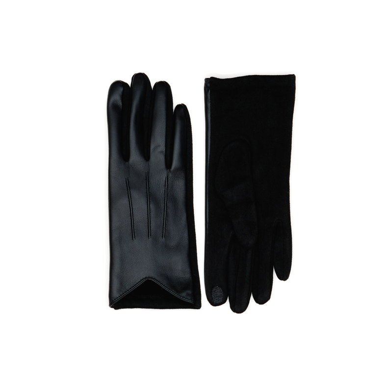 Buttered Vegan Leather Motorcycle Gloves