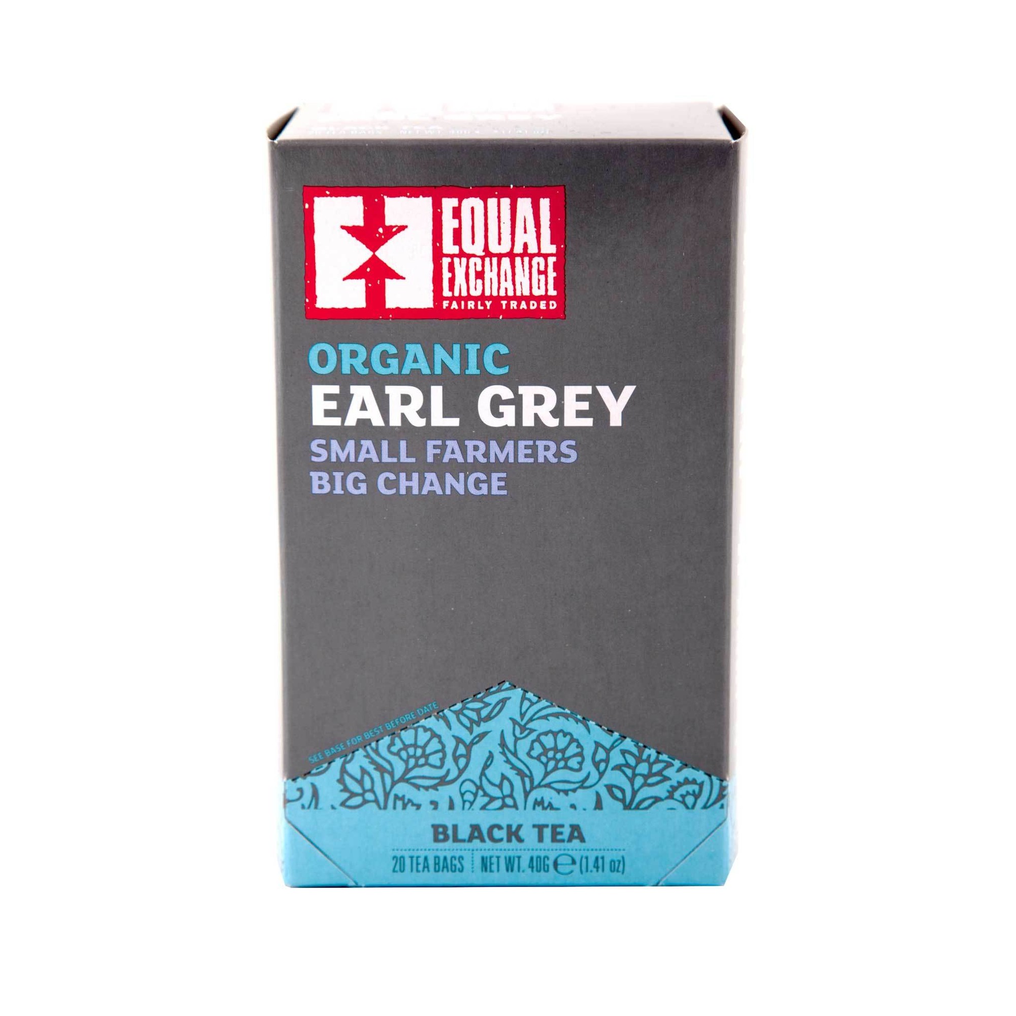 Equal Exchange Black, Earl Grey Tea (6x20 Bag)