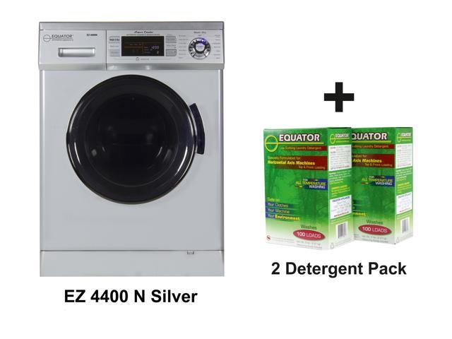 Equator Compact 13 lbs Combination Washer DryerVented/Ventless Dry + 2 Boxes of HE Detergent