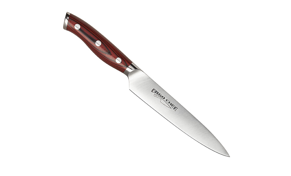 Crimson  Utility knife - Red G10 Handle