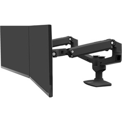 LX Dual Side by Side Arm Mount Black