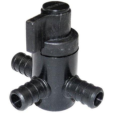 1/2In Pex Insert 3-Way Valve - Bulk