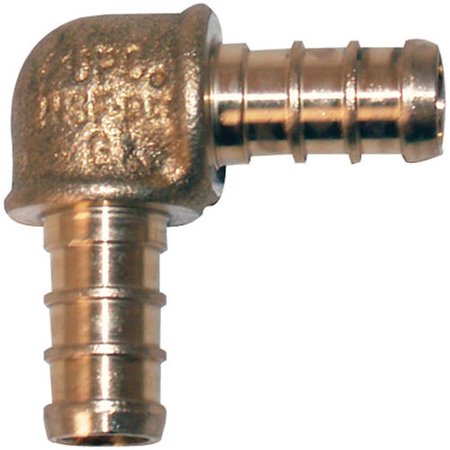 1/2In Pex Ell Brass - 10-Pack