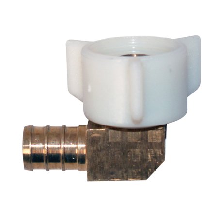 1/2In Pex X 1/2In Fpt Swivel Elbow Plastic Nut