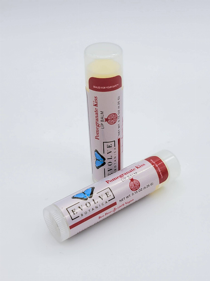 Lip Balm - Pomegranate (Vegan)