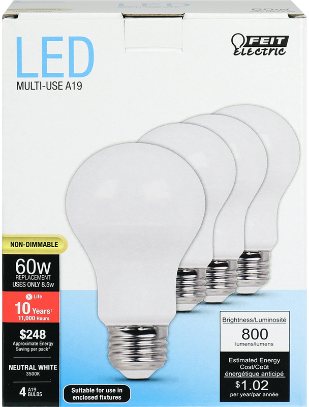 A800/850/10KLED/4 A19 LED Bulb