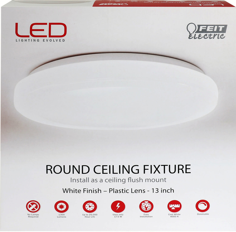 71801 LED 13 In. Round Ceiling Light