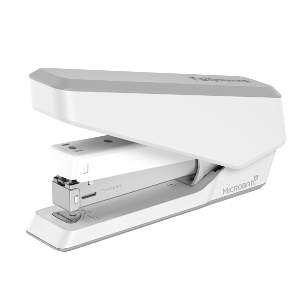 LX850 EasyPress Full Strip Stapler, 25-Sheet Capacity, White